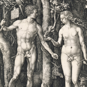 D&uuml;rer Adam and Eve