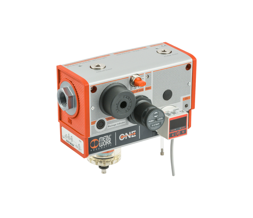 ONE Unit with digital pressure switch Metal Work